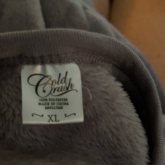 Cold Crush brushed velour top sz ex lg - Picture 4 of 4